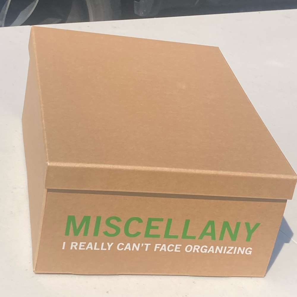 Knock Knock brand miscellany box